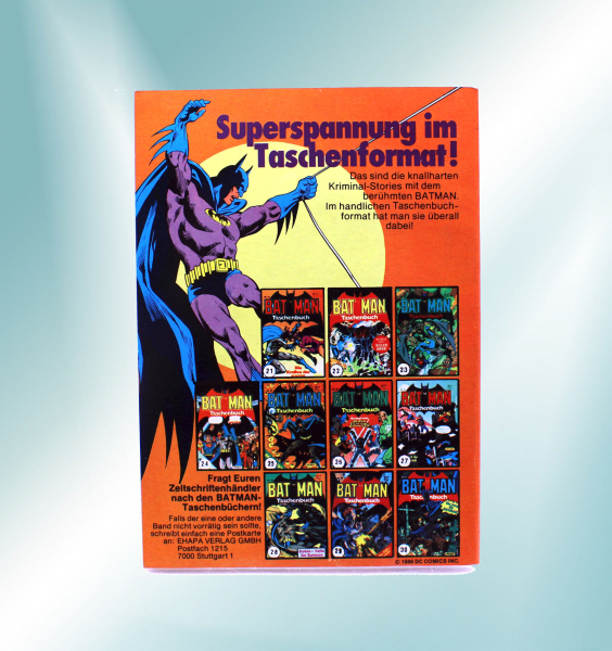 Batman Comic Taschenbuch Nr. 31 (1986) – Das Gift der Kobra | DC Comics kaufen